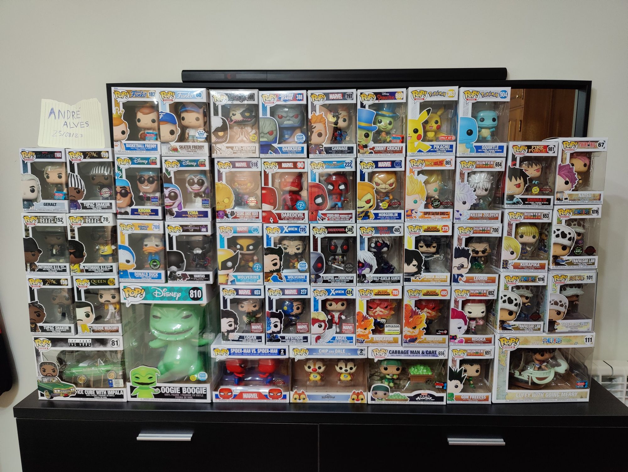 Coleção Funko Pop