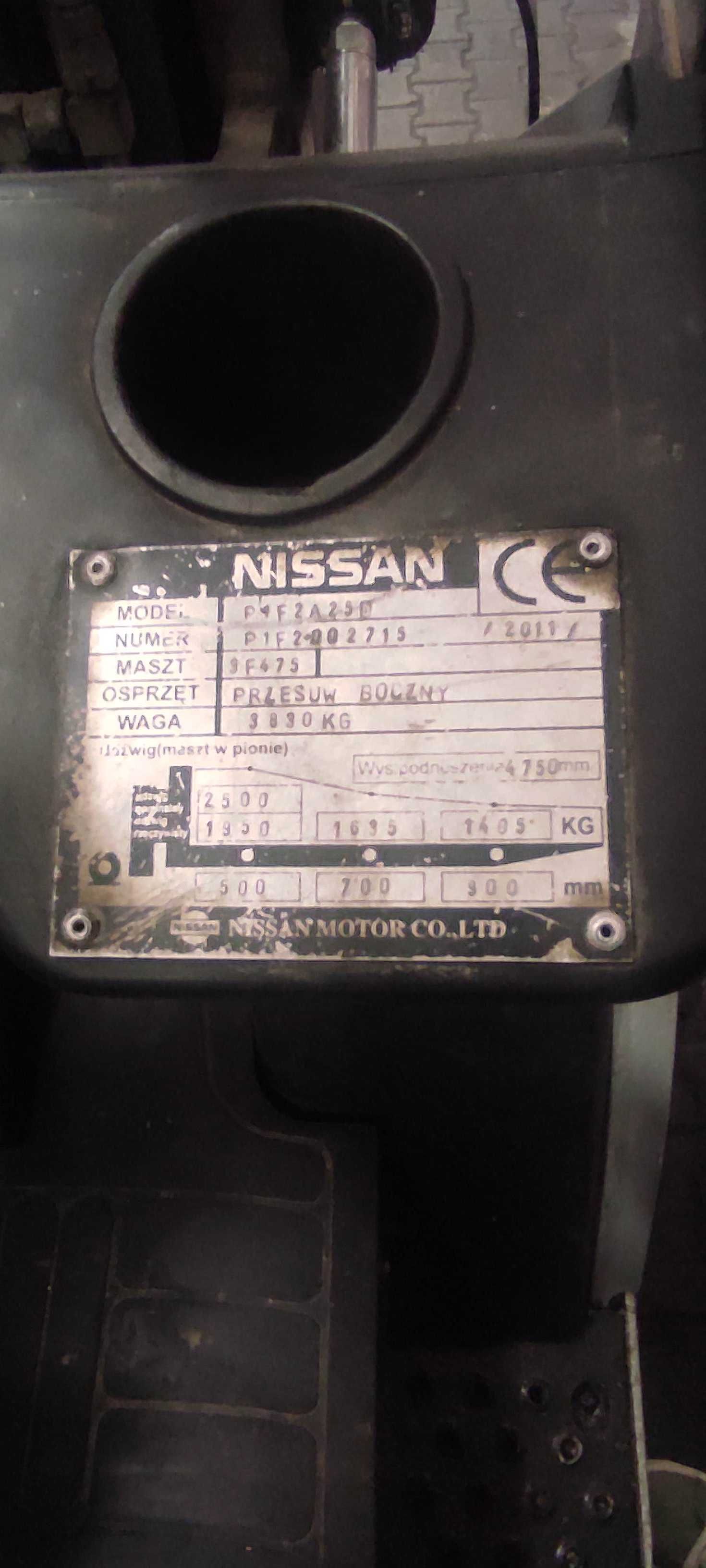 Wózek widłowy Nissan P1F2A25D