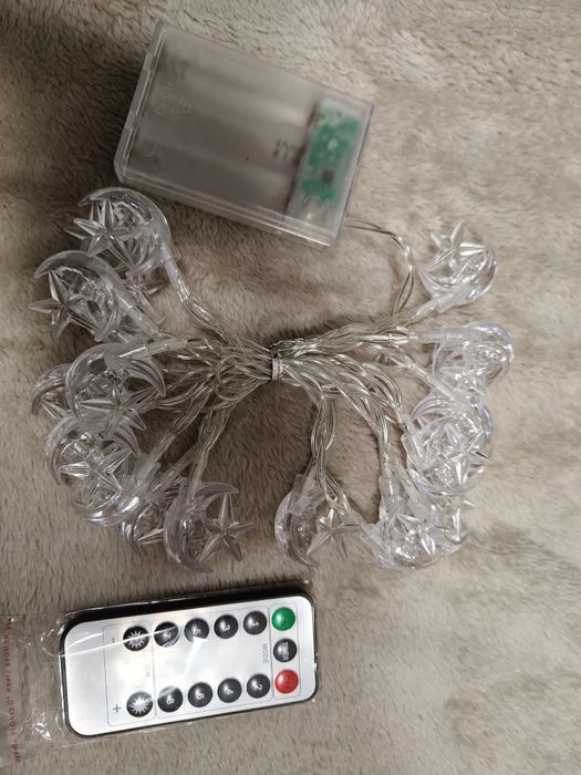 Lampki LED z pilotem