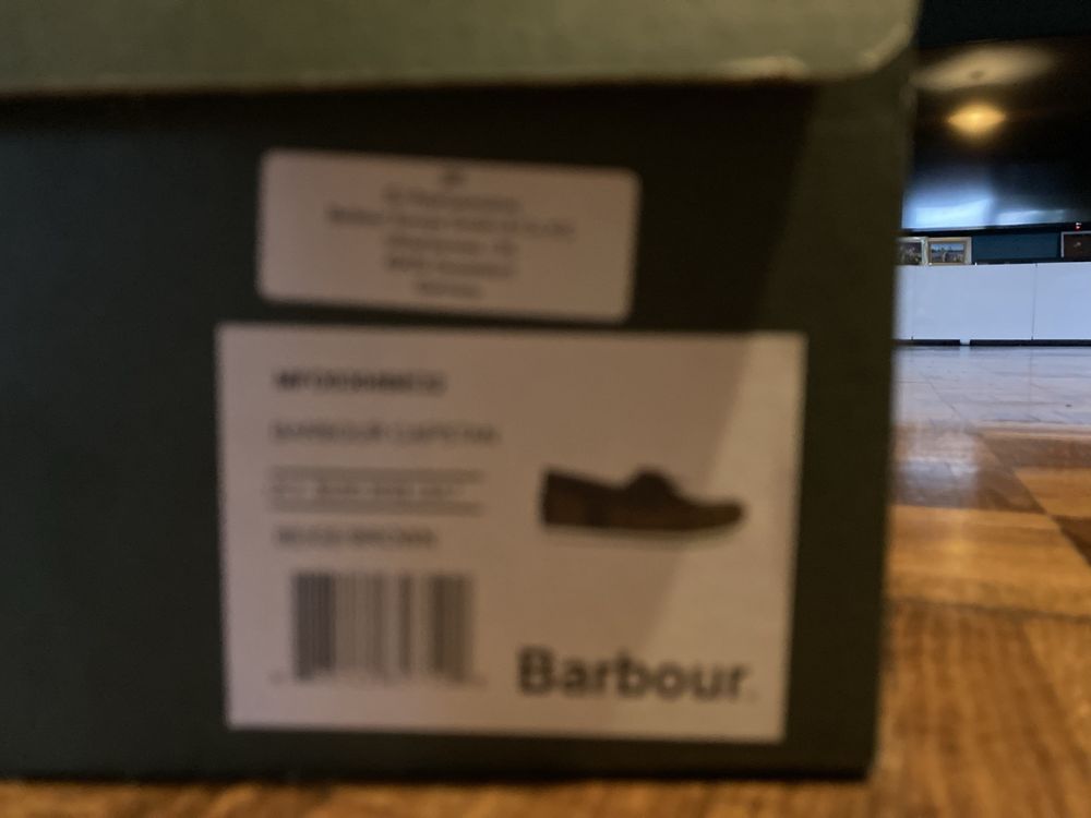 Mokasyny Barbour