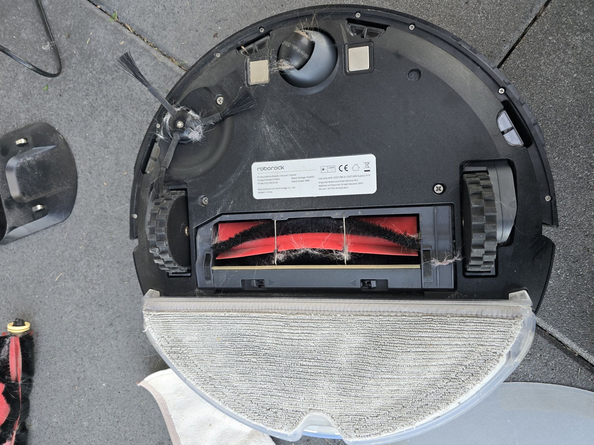 Roborock S5 Max – uszkodzony, na części lub do naprawy