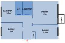 SPRZEDAM MIESZKANIE 49 m2 - 3 POKOJOWE, Opole Lub. ul. Puławska.