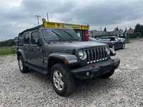 Jeep Wrangler Unlimited Sahara 2.0 BENZYNA Automat Na miejscu Grudziądz!