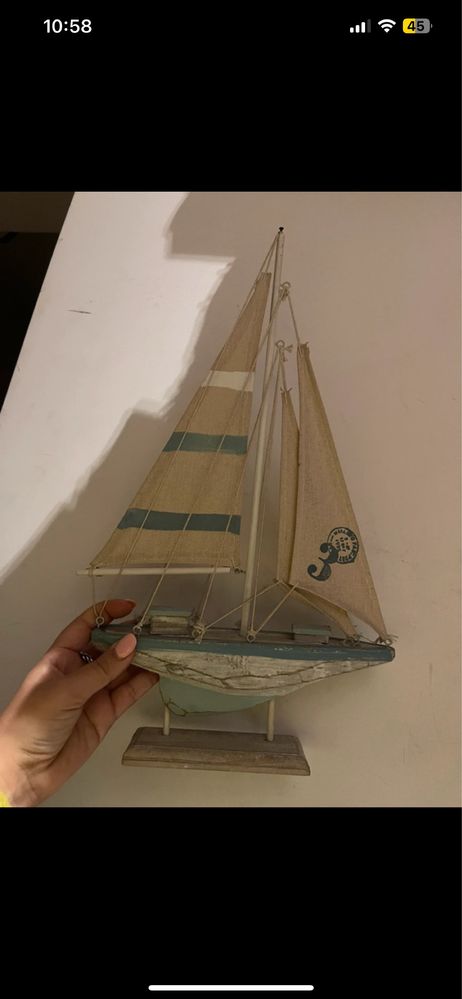 Conjunto decoração praia