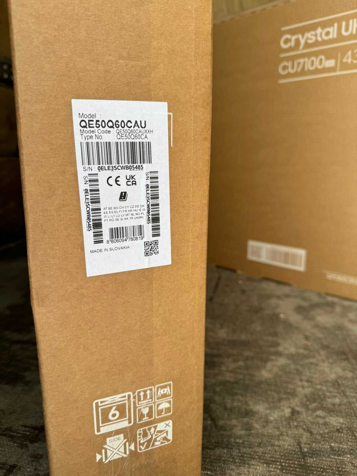 Телевізор Samsung QE43-75Q60/67D,DU8002K,DU7172