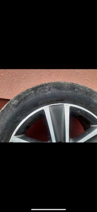 Диски легкосплавні з гумою