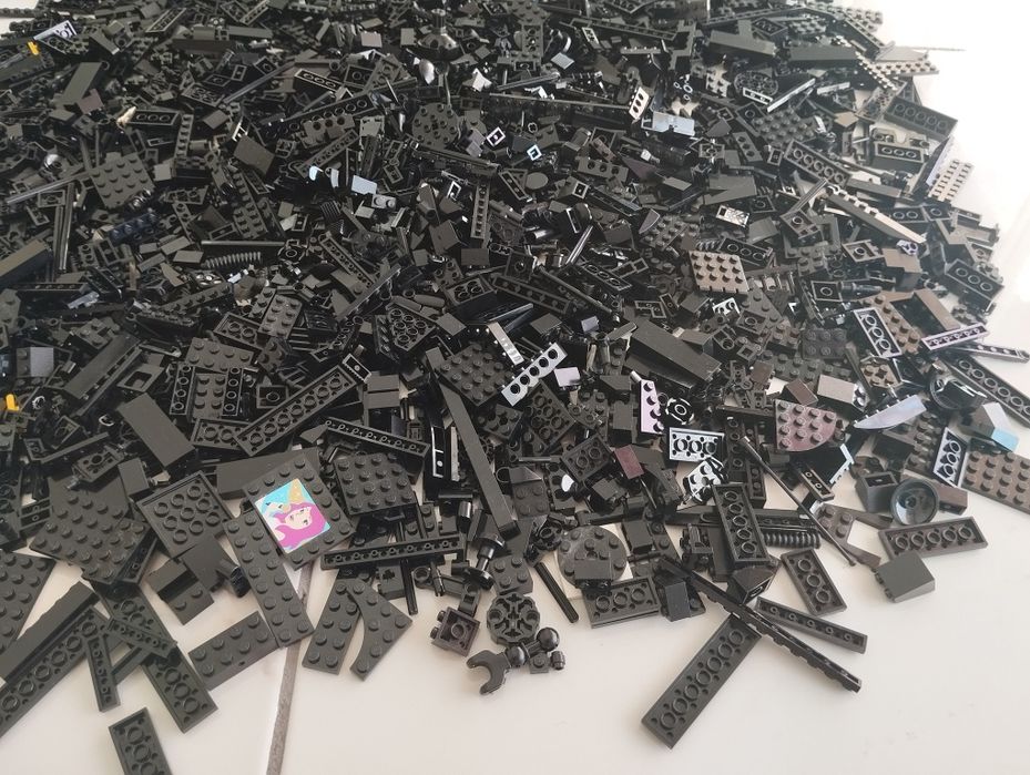 LEGO peças original cor preto