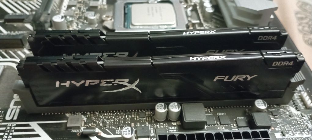 Оперативная память HyperX DDR4-3600 16384 MB PS4-28800 Fury Black