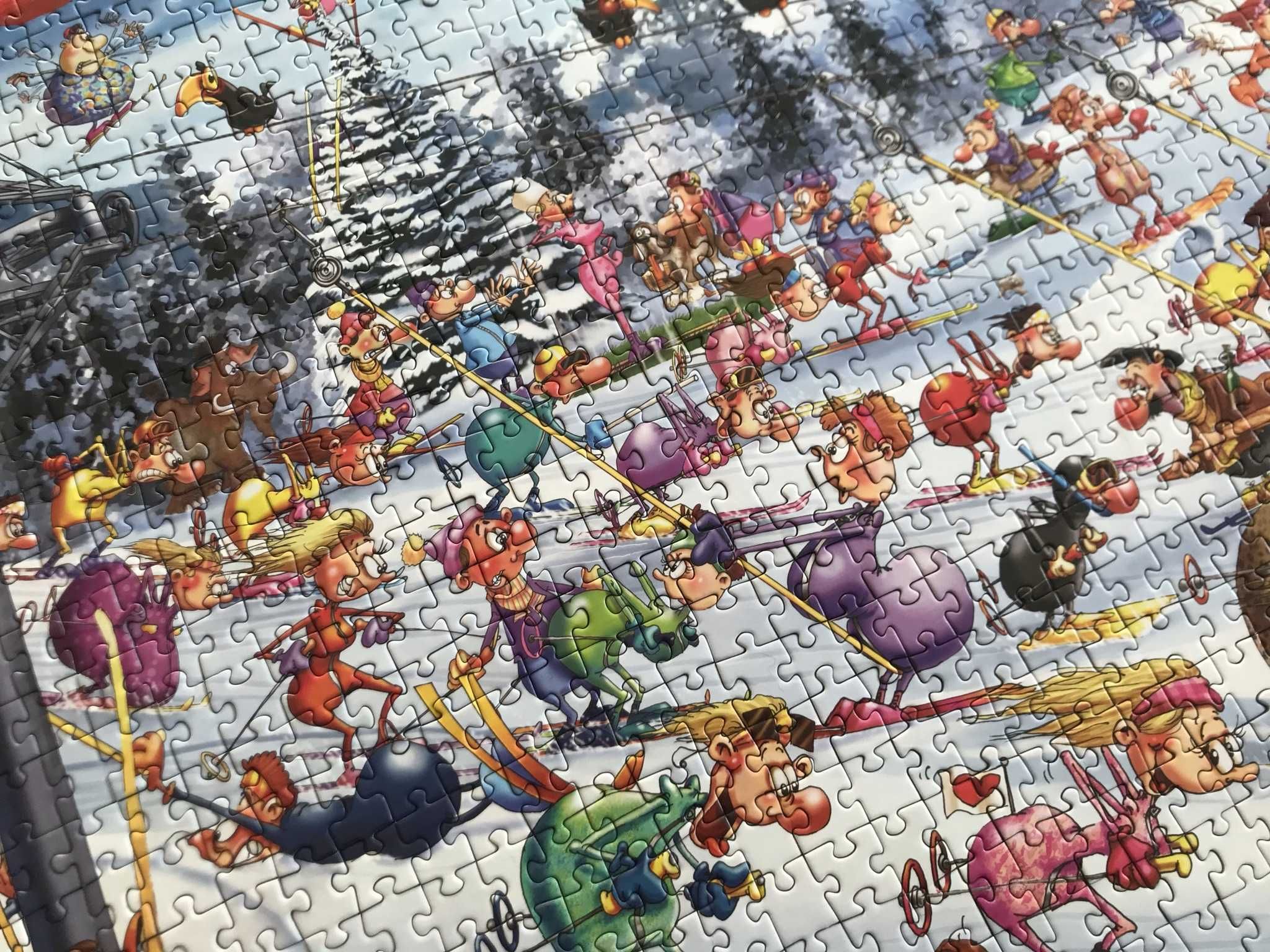 PUZZLE - Piatnik Ruyer Narty 1000El