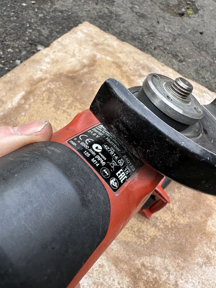 Hilti sf 6h-a22 Hilti ag125-a22