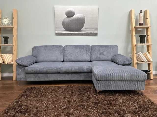 Sofá Cheiselongue - cinzento - envio grátis
