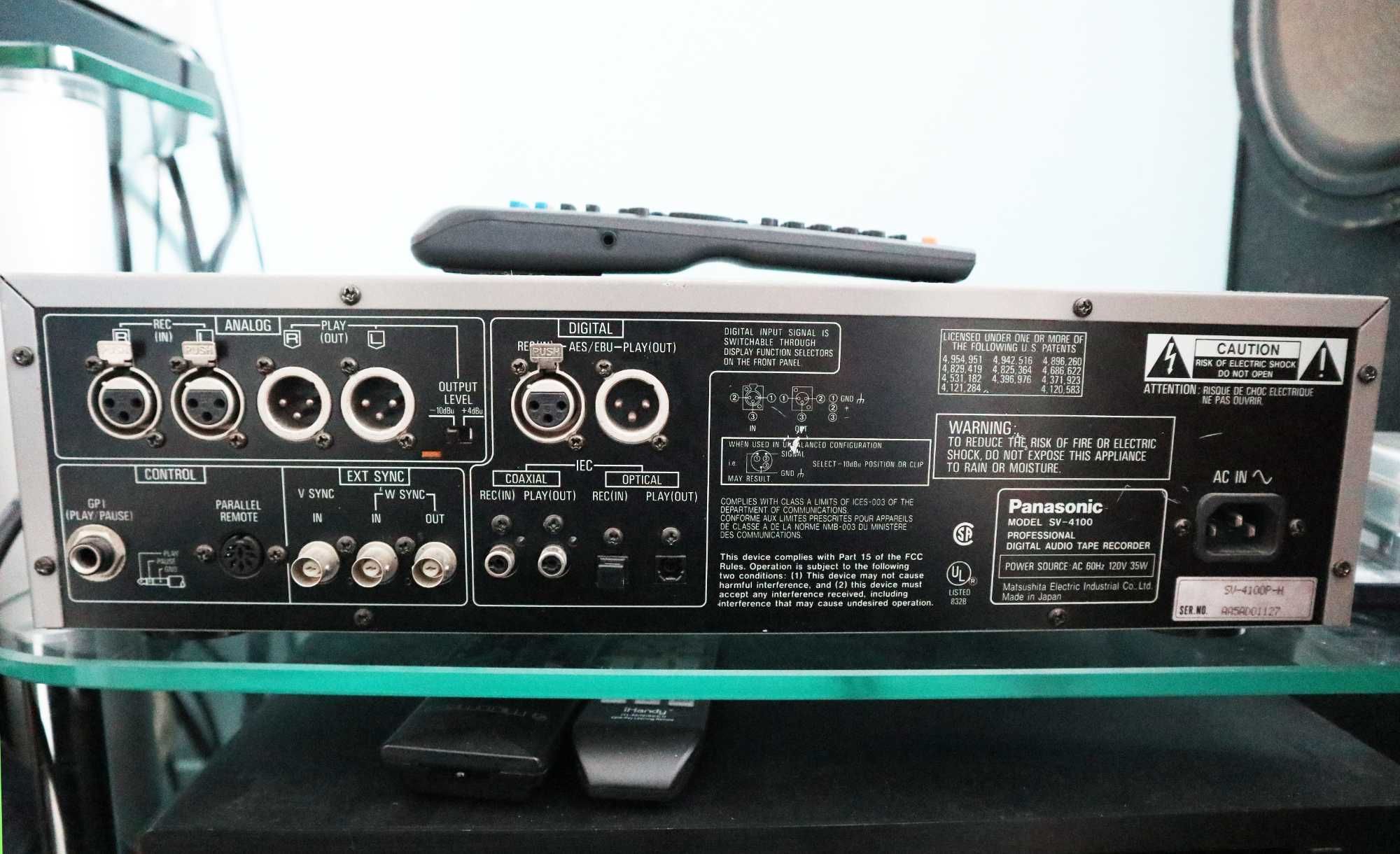 Мульти трековый рекордер Panasonic SV4100 DAT и ЦАП (4 шт. PCM56)