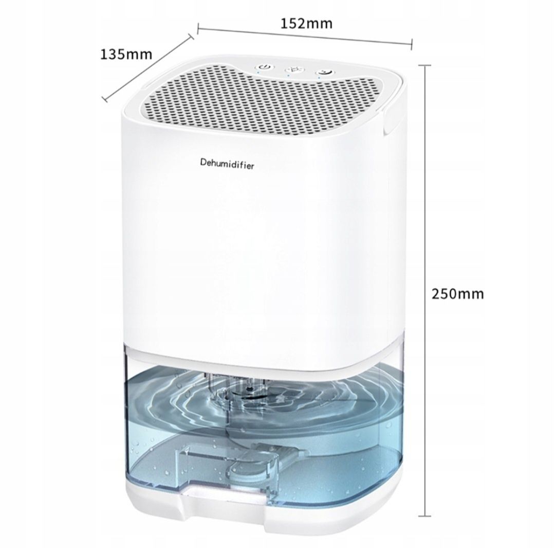 Mały OSUSZACZ POWIETRZA pochłaniacz wilgoci 1000ml