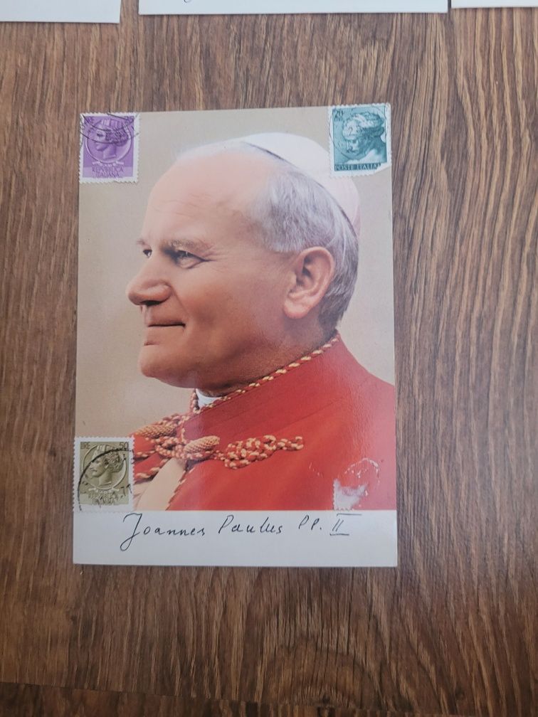 Kartki widokówki Jan Paweł II