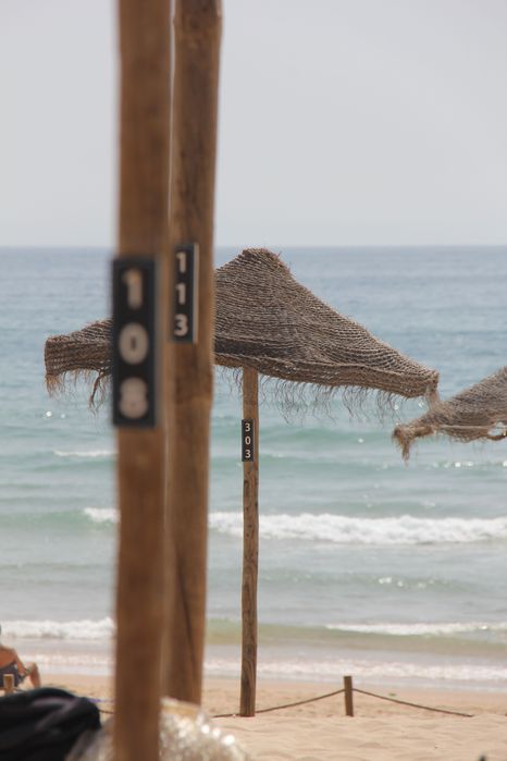 Chapéu de sol (palha)