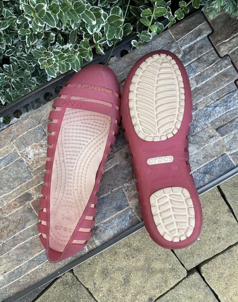 Crocs зручні фірмові балетки 34.5-35р. оригінал