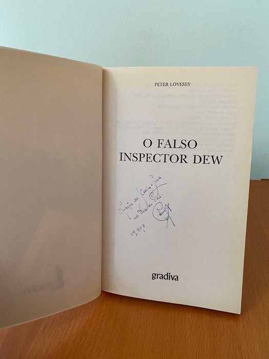 O Falso Inspector Dew - Peter Lovesey