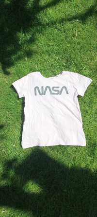 Piękna różowa bluzeczka NASA rozmiar 140