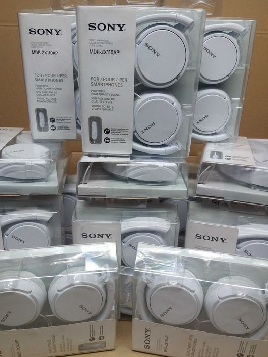 Słuchawki z mikrofonem Sony MDR-ZX110AP Wyprzedaż -30%