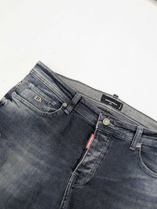 Dsquared2 niebieskie jeansy L