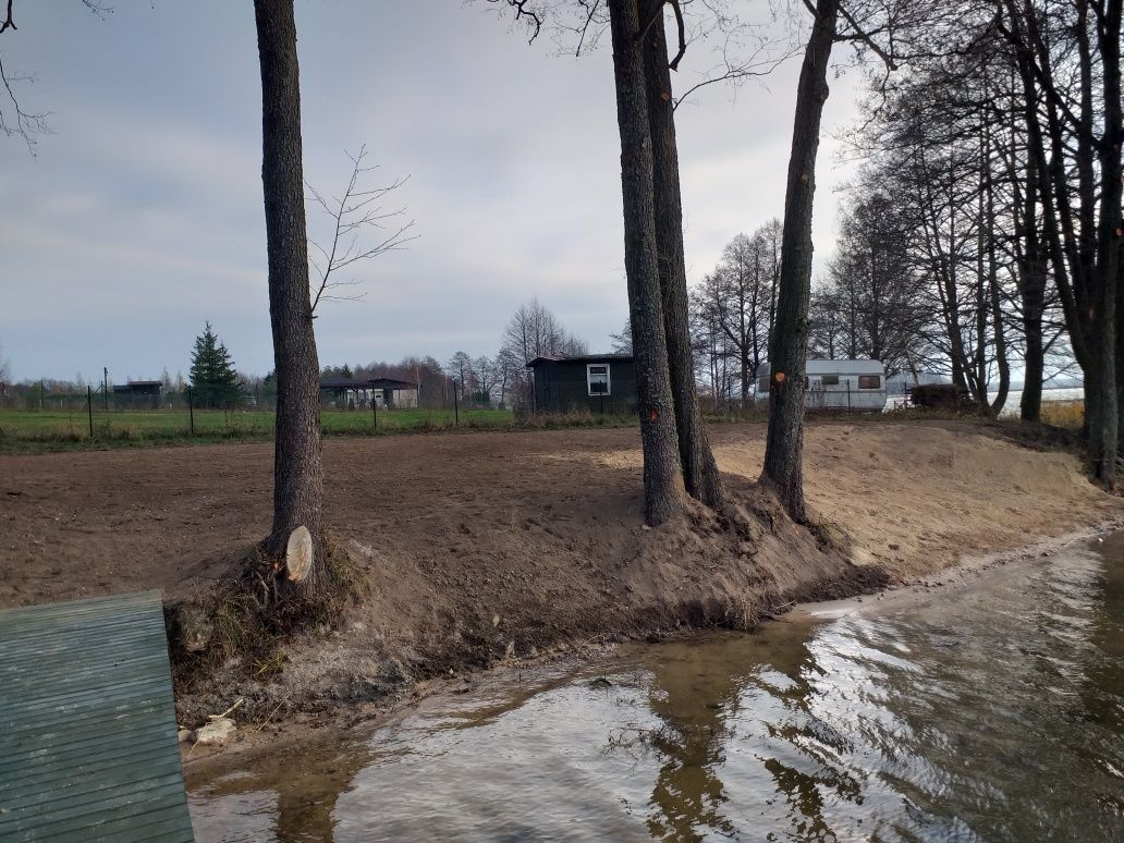 Kopanie Stawów koparką long 17 metrów odmulanie nabrzeża porty plaże