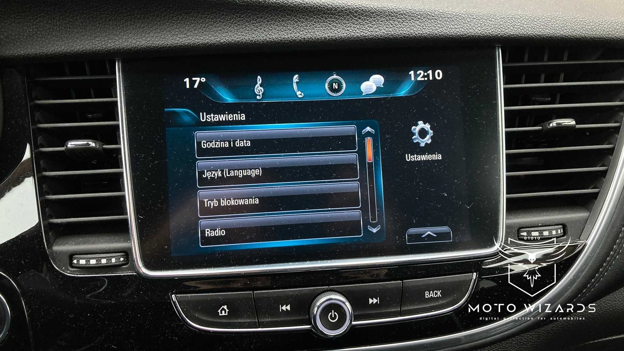 Polskie Menu USA/EU GMC BUICK Encore Enclave CHEVROLET Camaro Volt