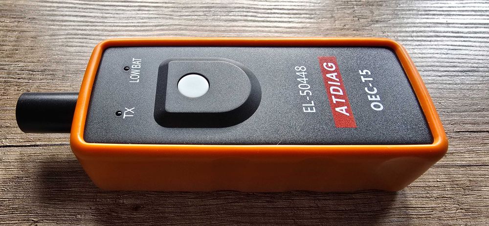 Programator TPMS EL-50448 aktywator czujników Opel Chevrolet + BATERIA