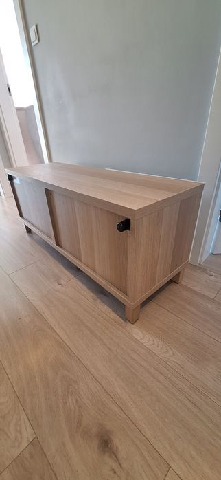 Szafka IKEA BESTÅ – biała/dębowa