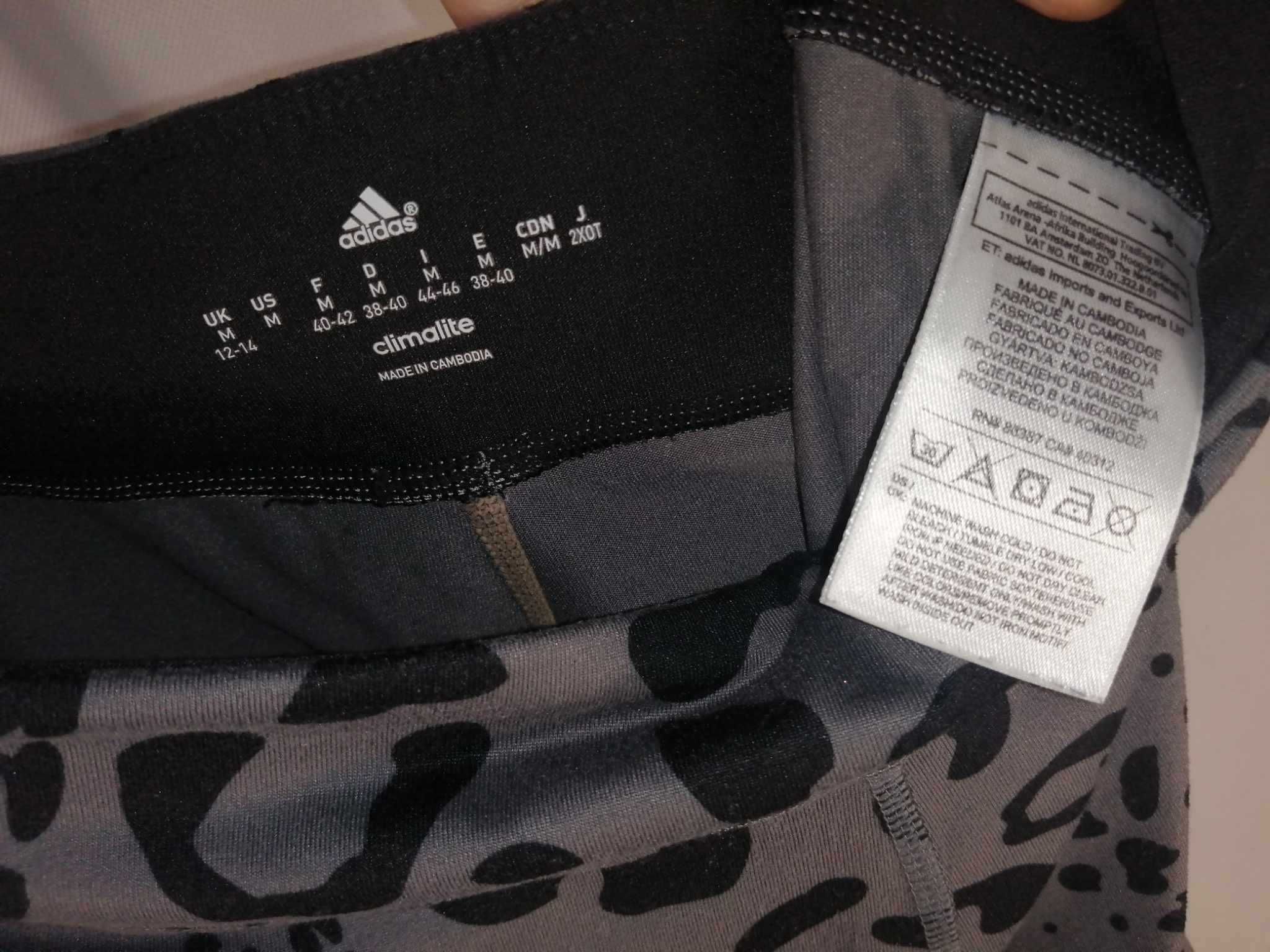 ADIDAS Climalite Legginsy 3/4 Damskie M Oryginalne Super Stan Panterka