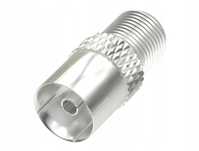 Hama Adapter Gniazdo F - Gniazdo Antenowe