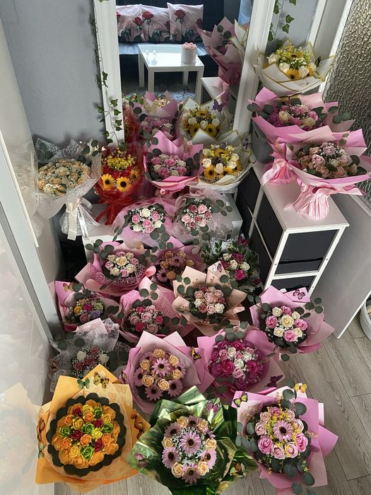 Bukiety z róż mydlanych na różne okazje!SUPER CENY !