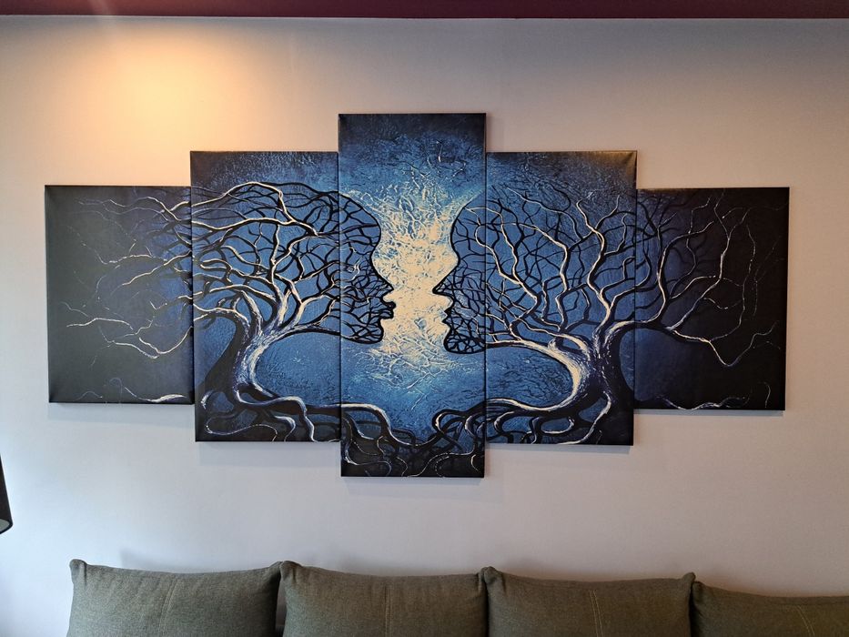 Obraz Miłosne uwikłanie 200x100