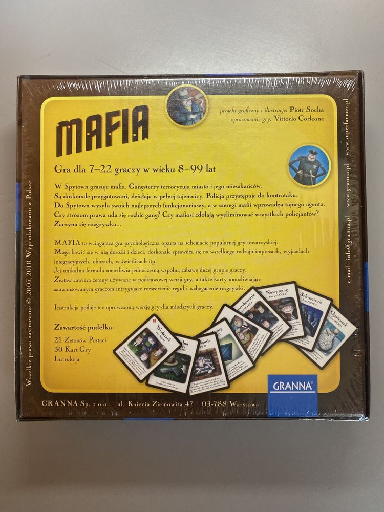 Настольная игра Mafia. Мафия. Детские настолтные игры