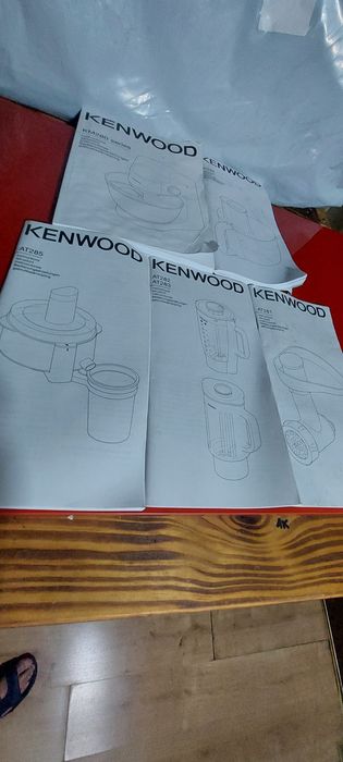 Robot Kenwood, malakser, blender, sokowirówka, maszynka do mielenia.