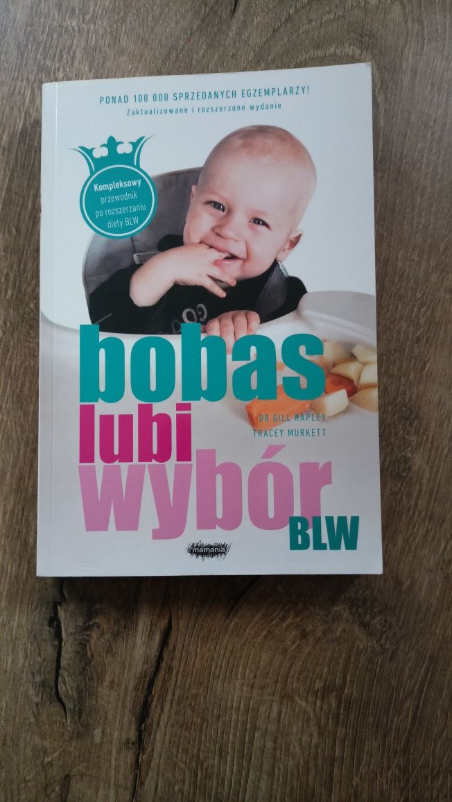 Książka Bobas lubi wybór BLW