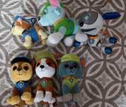 6 piesków Psi Patrol maskotki robopies trucker rocky