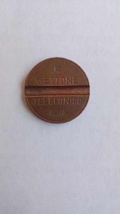 Монета Gettone Telefonico 7607