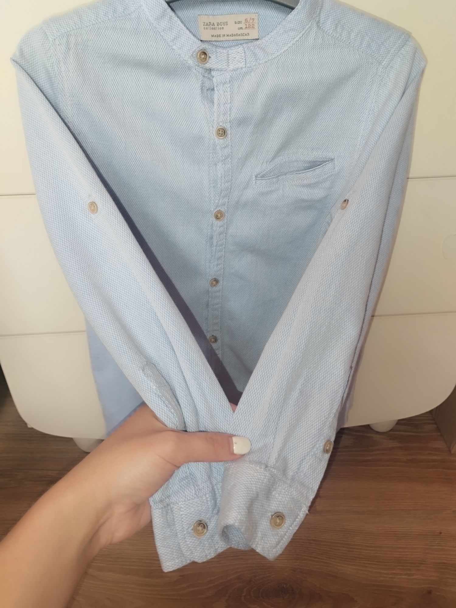 Сорочка Zara на хлопчика 122р