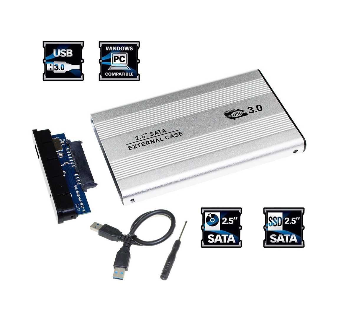 Внешний карман переходник USB 3.0 для SSD/HDD диска SATA III 2.5”