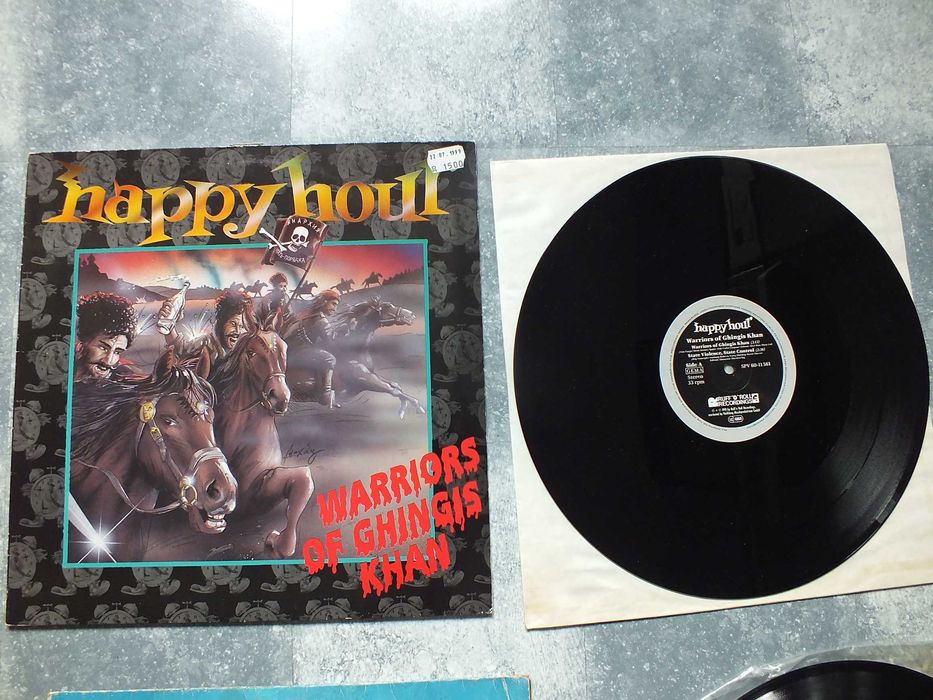 płyta winylowa LP, HAPPY HOUR -Warriors Of Ghingis Khan,1991r. idealna