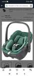 Babycoque pebble + family fix 360 Maxi cosii