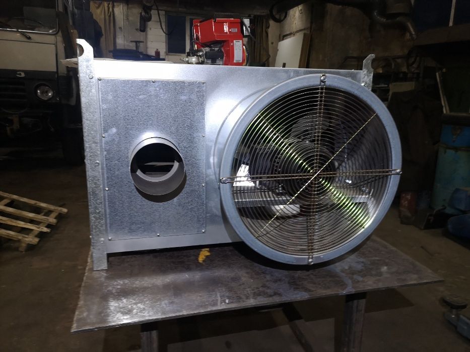 Теплогенератор, воздухонагреватель дизельный. Сушка зерна, семечки.