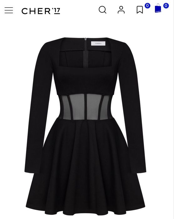 Чорна сукня Cher 17