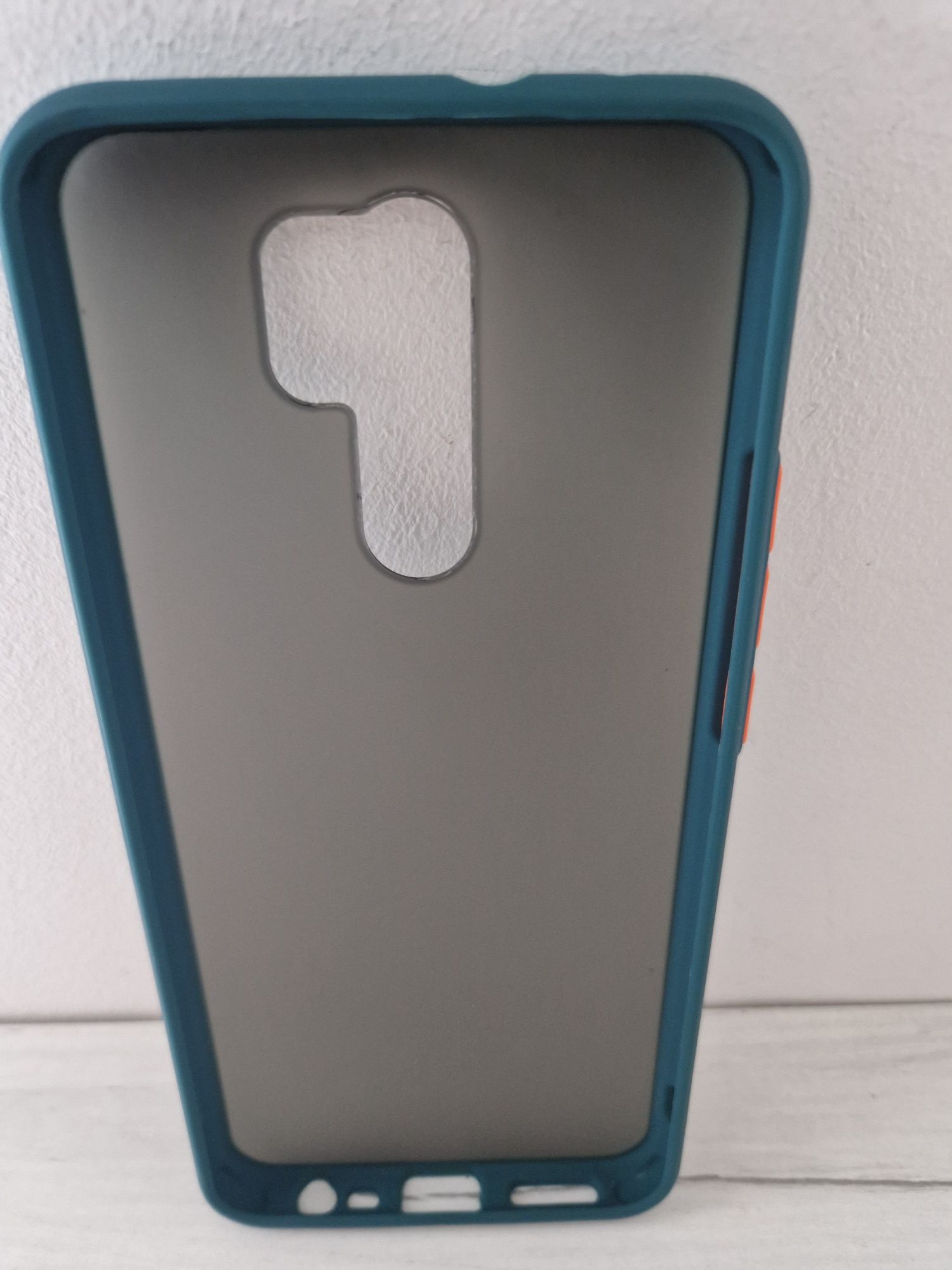Vennus Color Button Bumper do Xiaomi Redmi 9 Zielony
