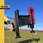 Kafar hydrauliczny, palownica hydrauliczna wbijania JCB Bobcat wbijak