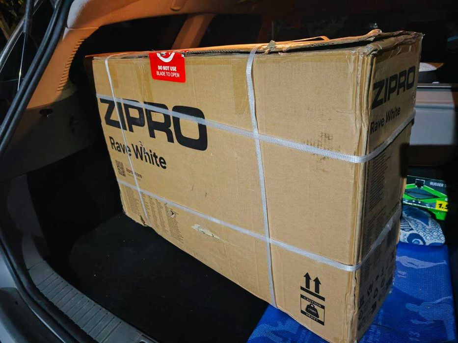 Велотренажер ZIPRO RAVE White (електромагнітний)