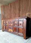 Komoda palisander lite drewno styl kolonialny vintage
