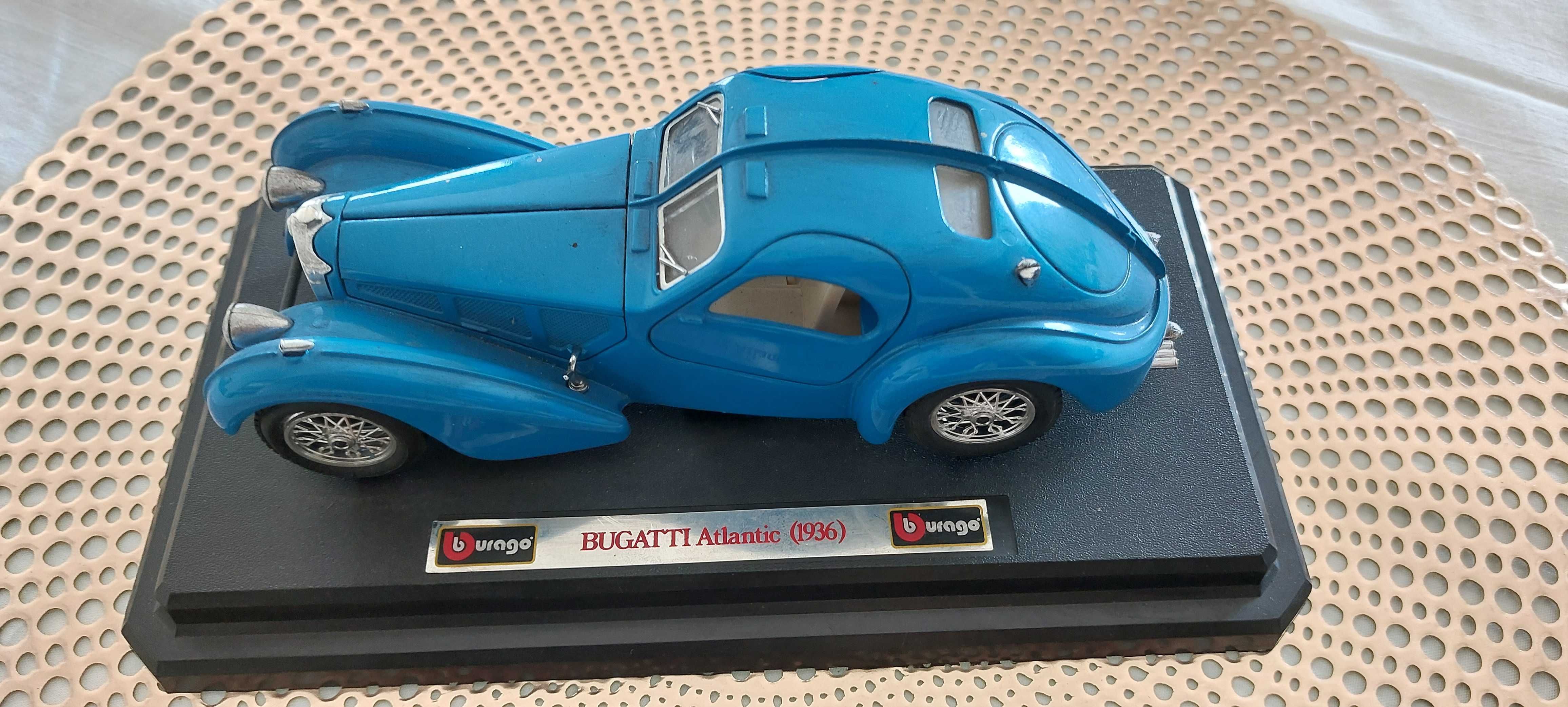 Carro Burago antigo  Bugatti Atlantic 1936