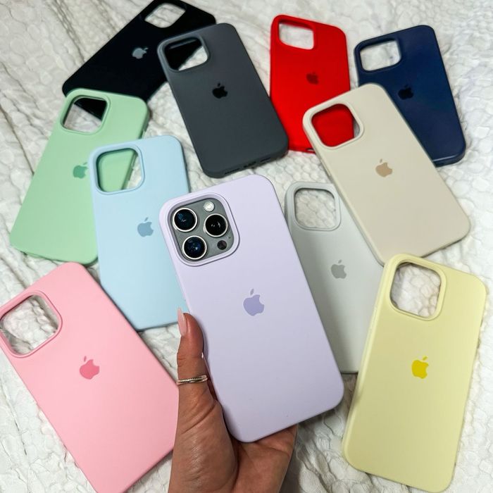 Чохол Silicone Case для iPhone 15/15 pro/15 Pro Max на айфон