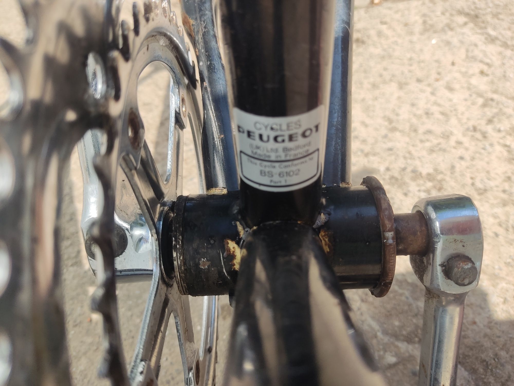 Рама велосипеда Peugeot